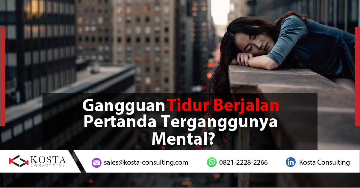 Gangguan Tidur Berjalan Pertanda Terganggunya Mental?