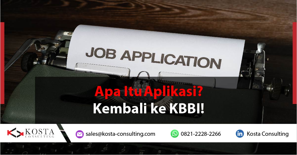 Apa Itu Aplikasi?