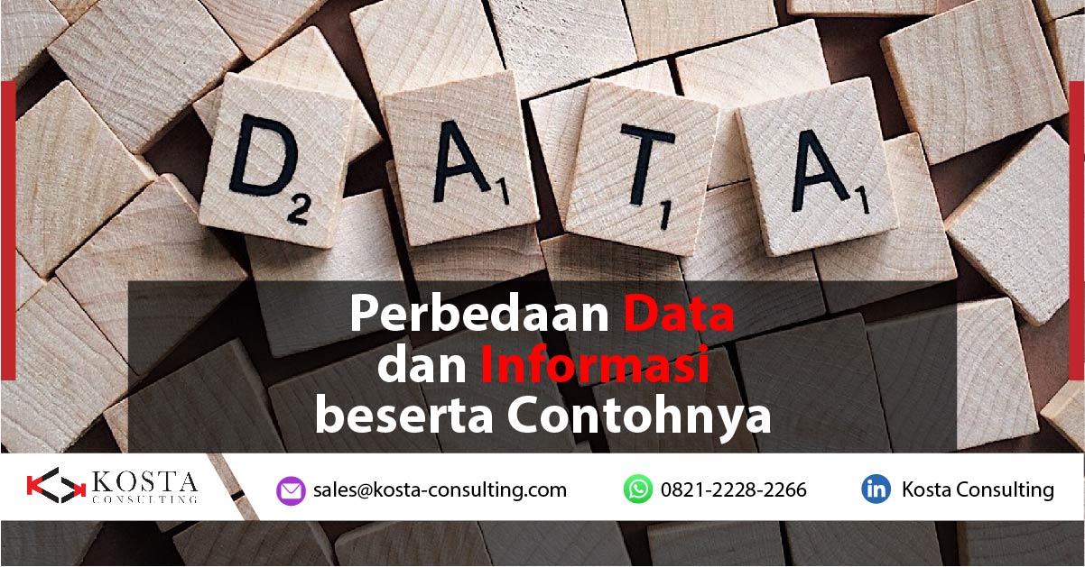 Perbedaan Data dan Informasi beserta Contohnya