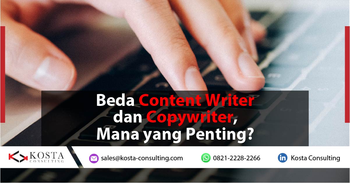 Beda Content Writer dan Copywriter