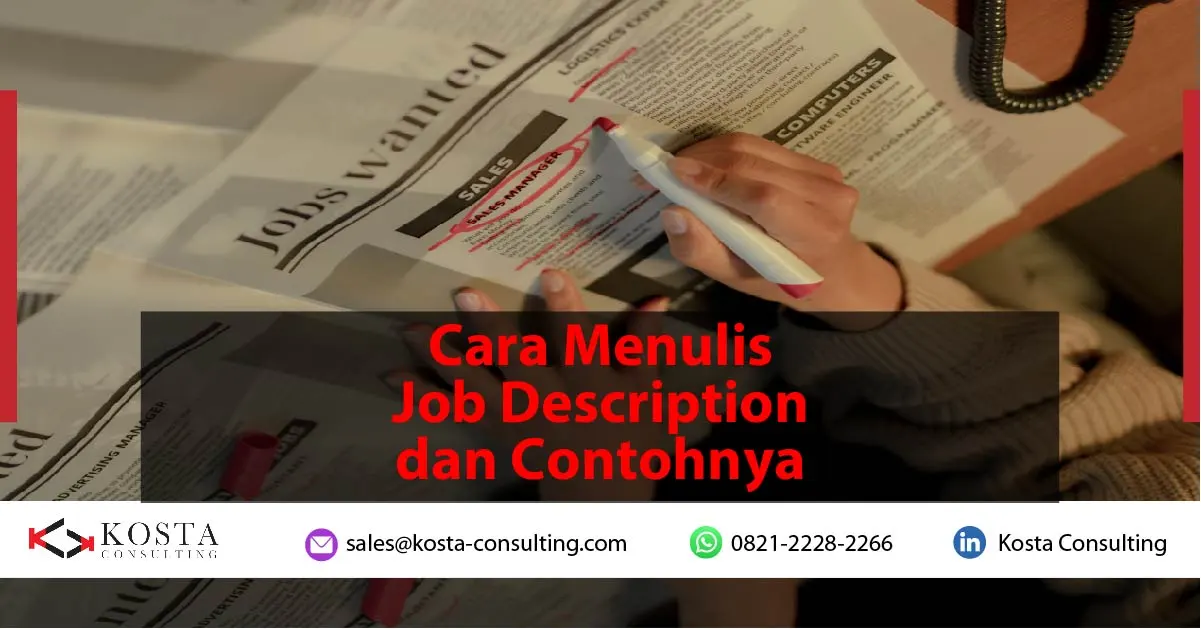 Cara Menulis Job Description dan Contohnya
